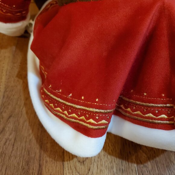 Polar Express Jolly Santa Talking Holiday Plush WORKS - Picture 11 of 11